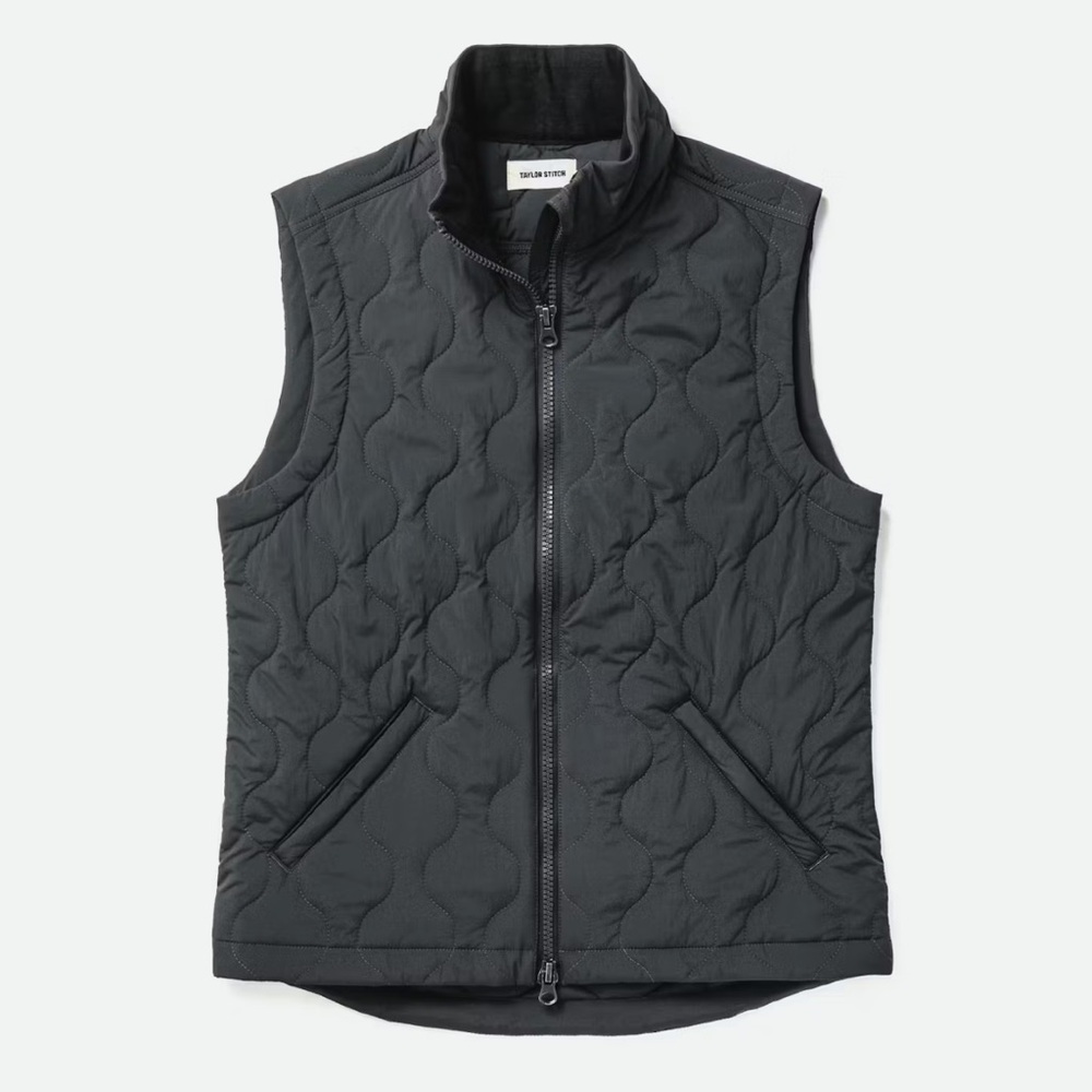 Taylor‎ Stitch The Vertical Vest in Charcoal